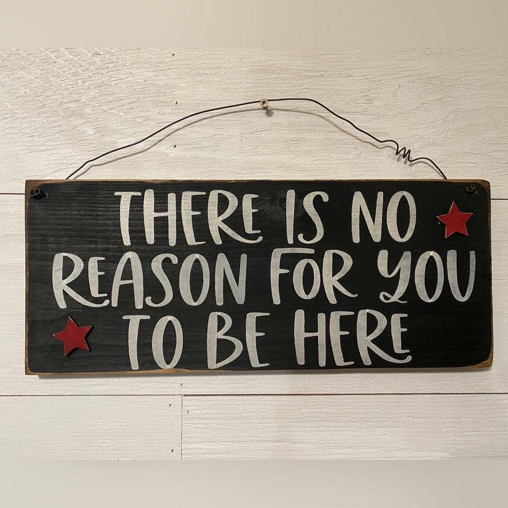 NEW handmade UN-welcome sign funny welcome sign solid wood rustic
